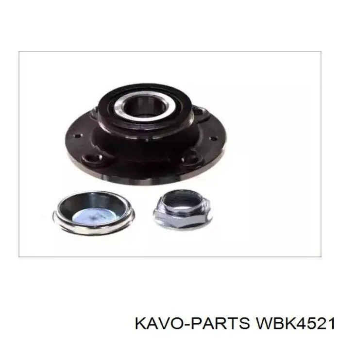 Комплект підшипник маточини передньої Kavo Parts WBK4521 ціна, від 19.31 USD