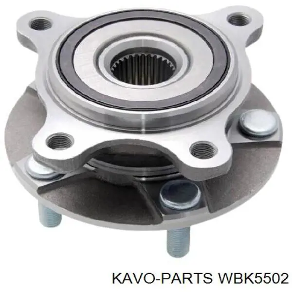 WBK5502 Kavo Parts Підшипник маточини передньої