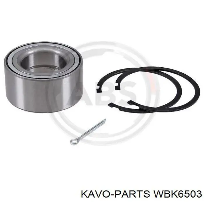 Комплект підшипник маточини передньої Kavo Parts WBK6503 ціна, від 25.90 USD