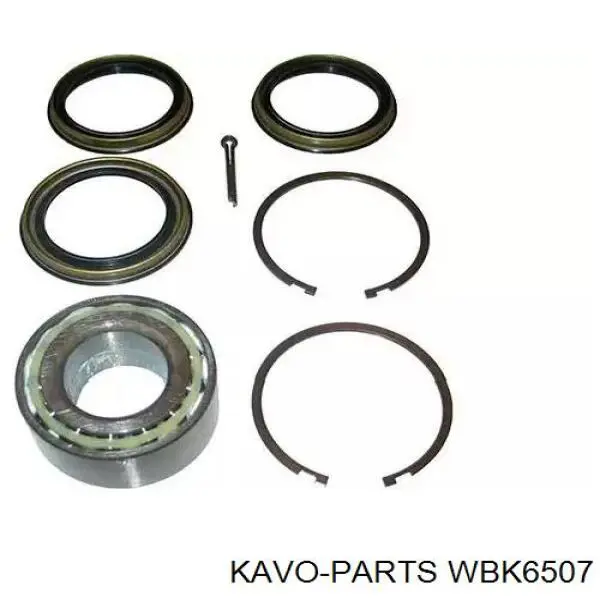 Комплект підшипник маточини передньої Kavo Parts WBK6507 ціна, від 13.35 USD