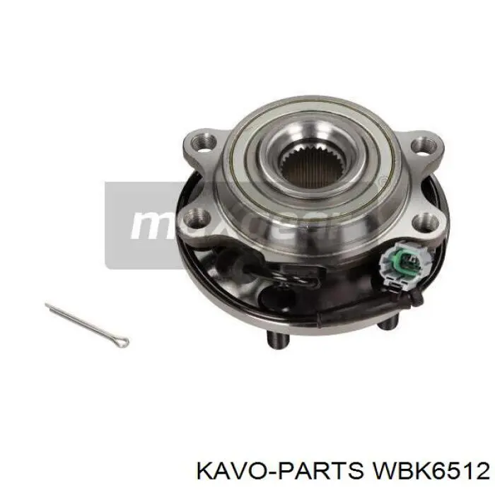 WBK6512 Kavo Parts Маточина (передня)