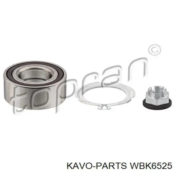 WBK6525 Kavo Parts Підшипник маточини передньої