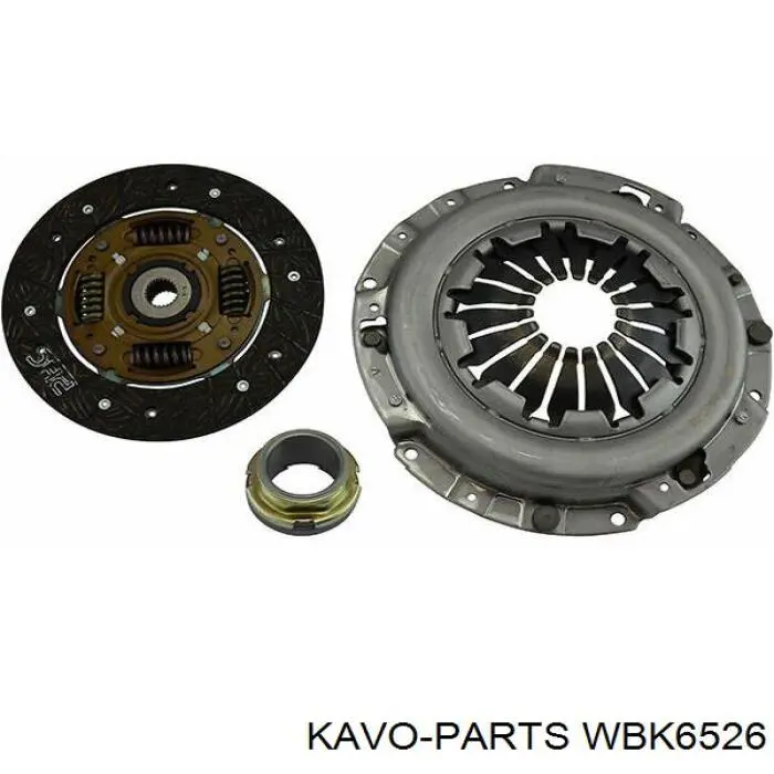 Диск гальмівний задній Kavo Parts WBK6526