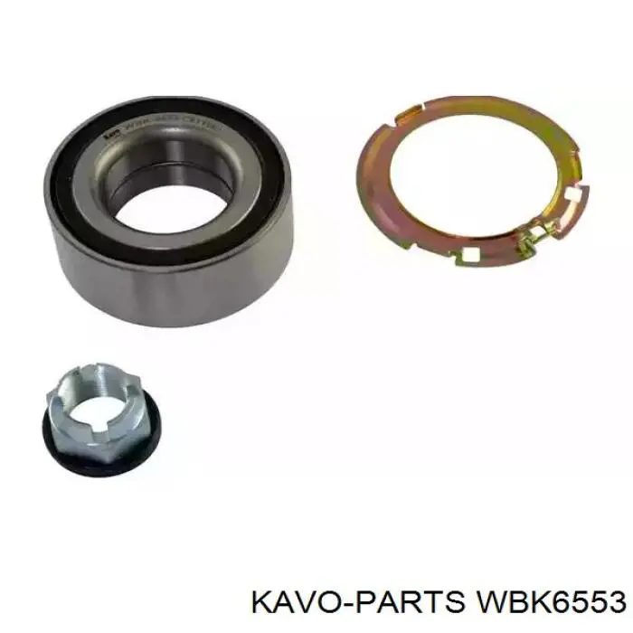 WBK6553 Kavo Parts підшипник маточини передньої