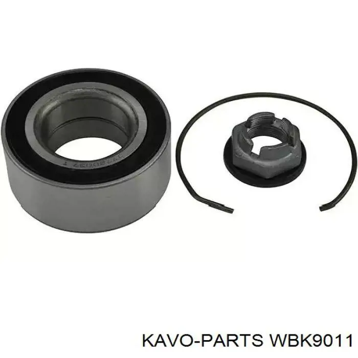 Комплект підшипник маточини передньої Kavo Parts WBK9011 ціна, від 19.45 USD