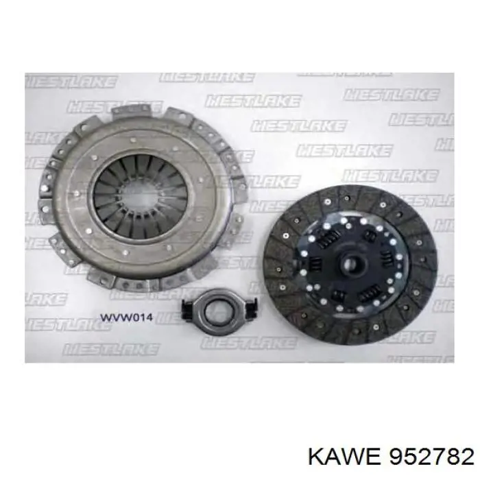Комплект зчеплення (3 частини) VAG 073198141X ціна, від 169.44 USD