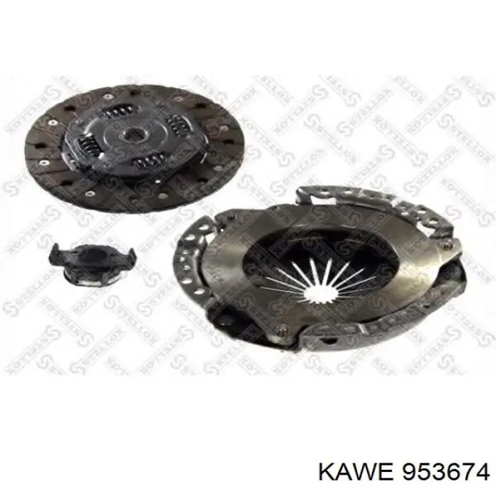 Комплект зчеплення (3 частини) Rymec JT6214 ціна, від 69.45 USD