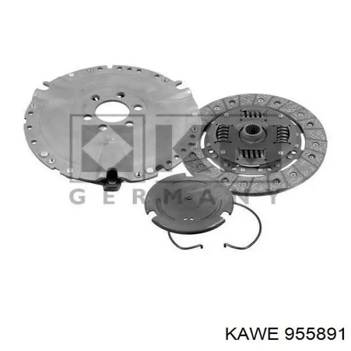 Комплект зчеплення (3 частини) VALEO 828280 ціна, від 89.26 USD