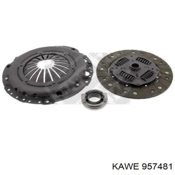 Комплект зчеплення (3 частини) Kawe 957481 ціна, від 102.46 USD