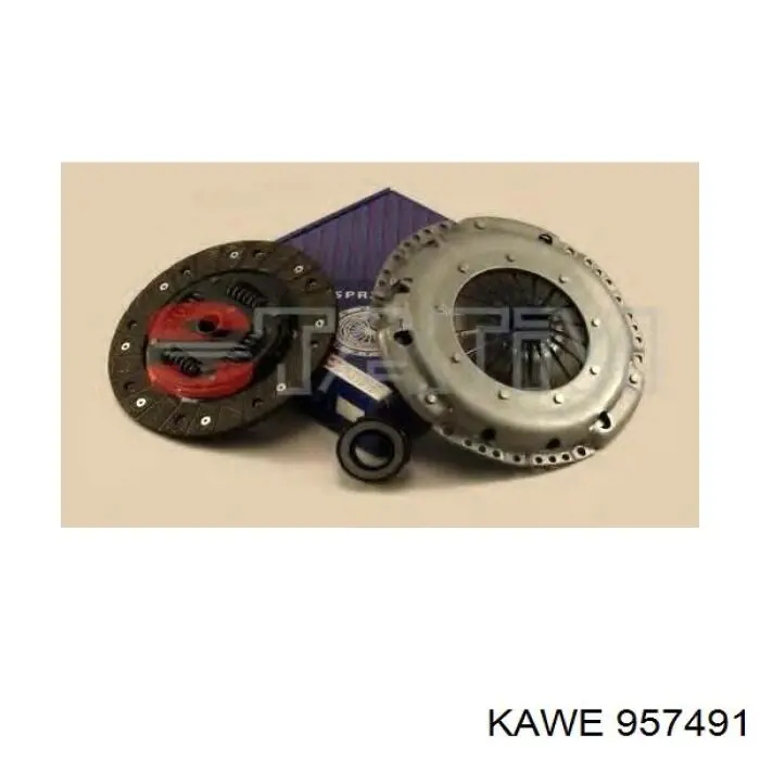 Комплект зчеплення (3 частини) Kawe 957491 ціна, від 100.13 USD