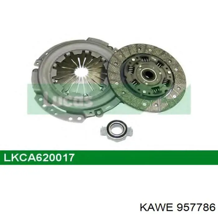 Комплект зчеплення (3 частини) Hart 335095 ціна, від 86.00 USD