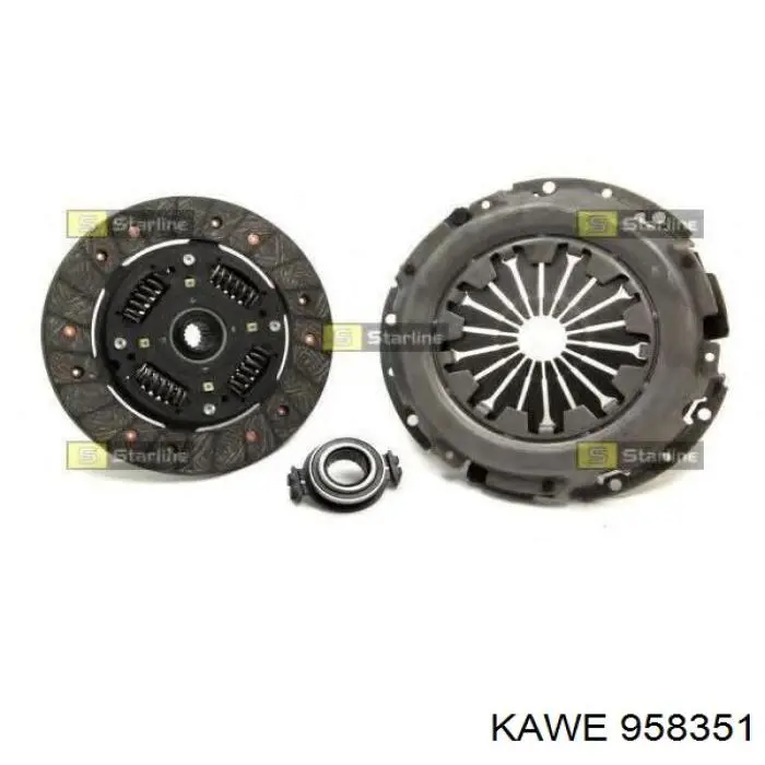 Зчеплення 958351 Kawe