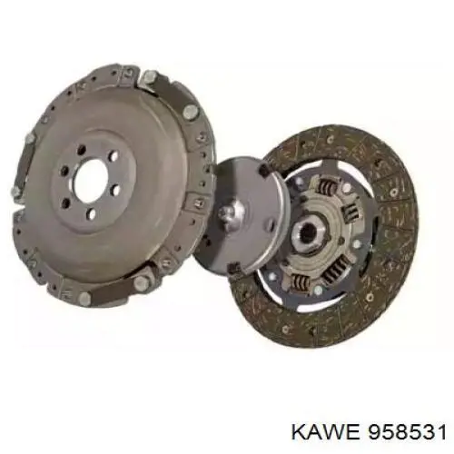 Купити K30011801 Vika Комплект зчеплення (диск, корзина, підшипник)