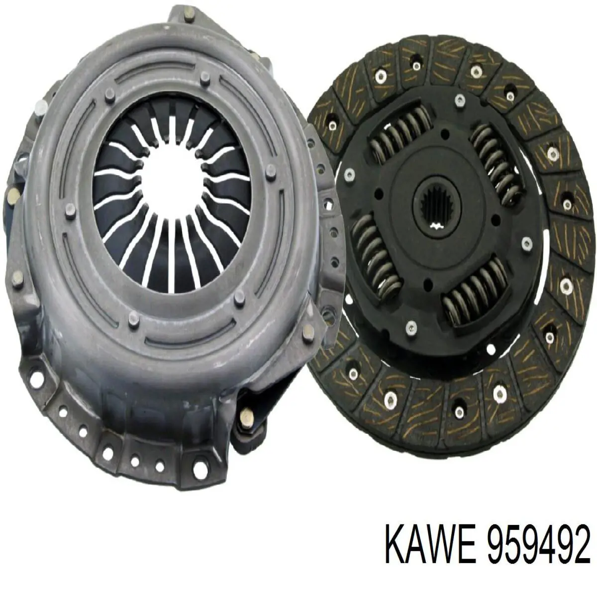 959492 Kawe комплект зчеплення (3 частини)