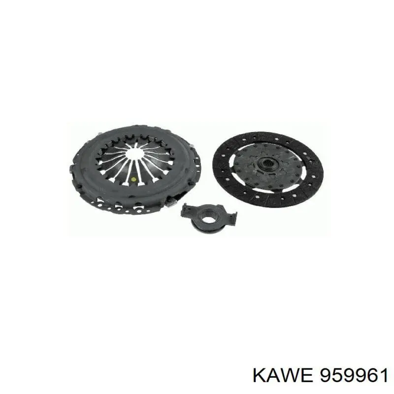 Комплект зчеплення (3 частини) Mecarm MK9916 ціна, від 132.86 USD