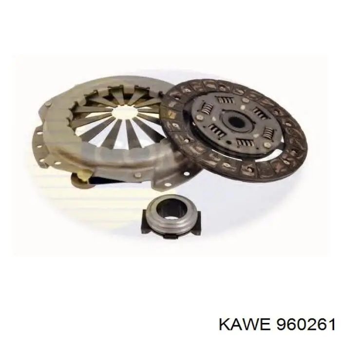 Купити 960261 Kawe Комплект зчеплення (диск, корзина, підшипник)