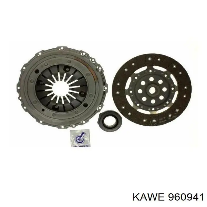 Купити 960941 Kawe Комплект зчеплення (диск, корзина, підшипник)
