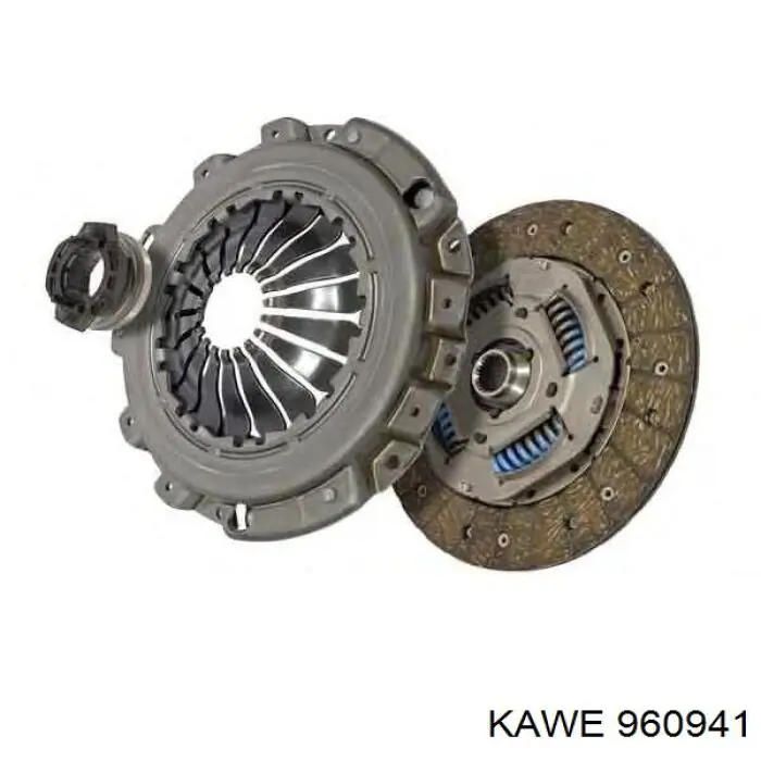 Комплект зчеплення (3 частини) Kawe 960941 ціна, від 138.97 USD