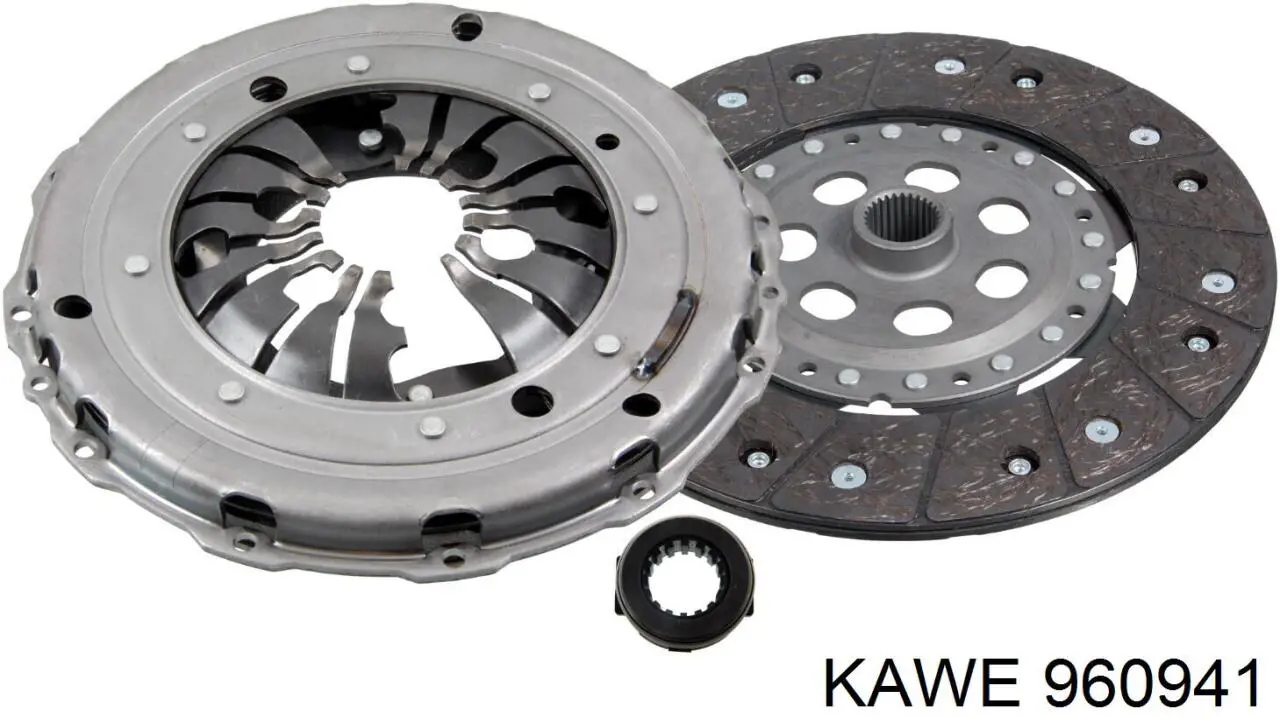 960941 Kawe комплект зчеплення (3 частини)