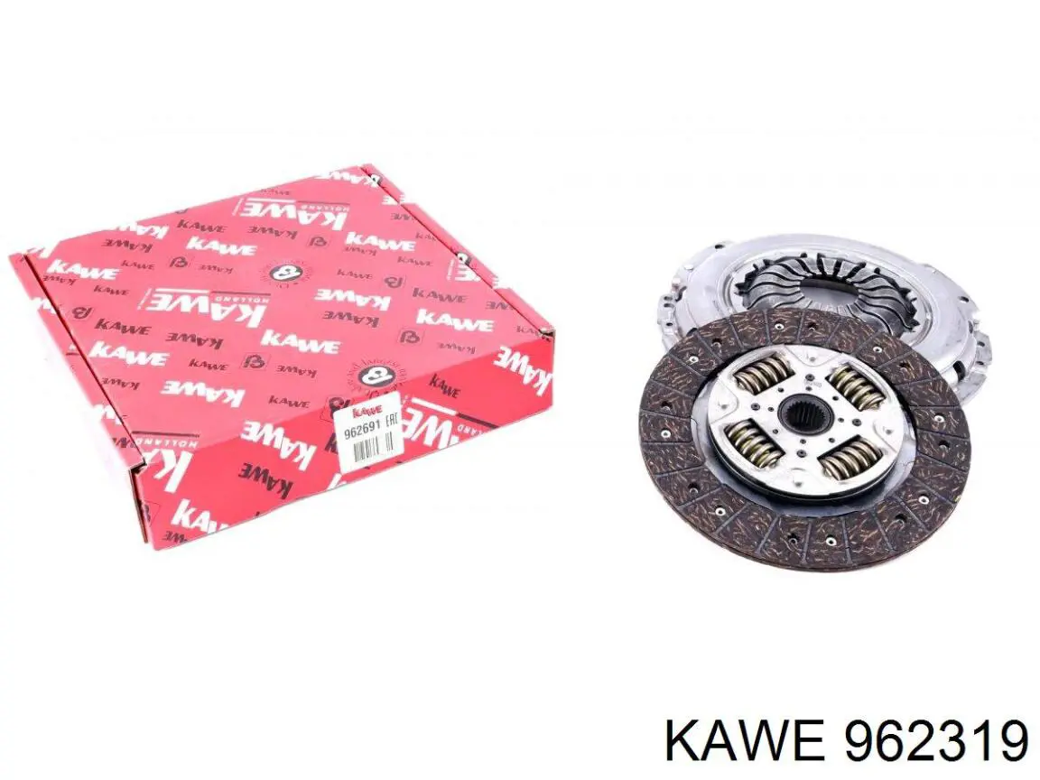 962319 Kawe комплект зчеплення (3 частини)