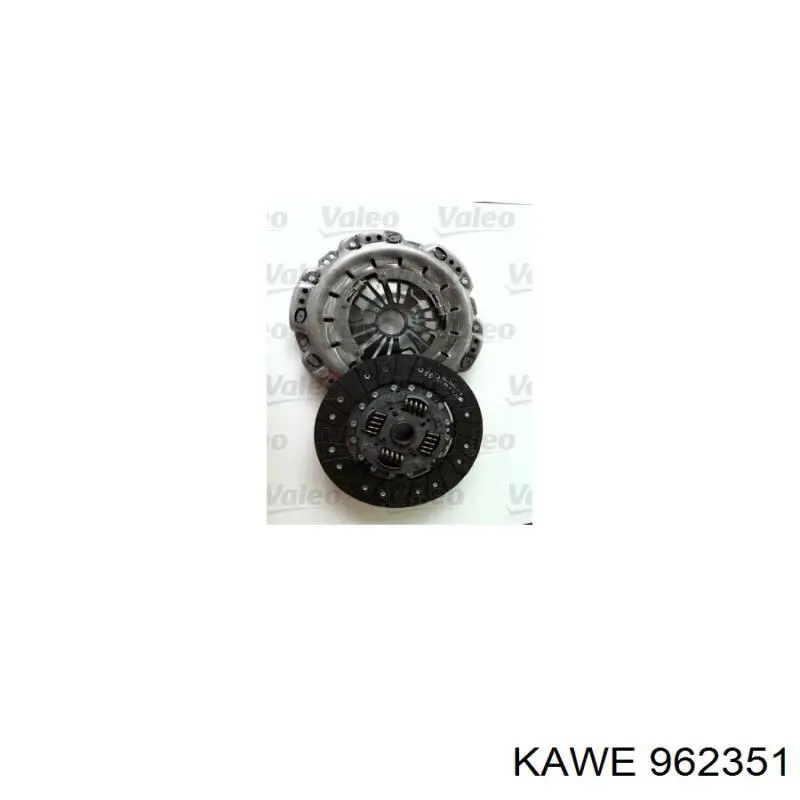 962351 Kawe комплект зчеплення (3 частини)