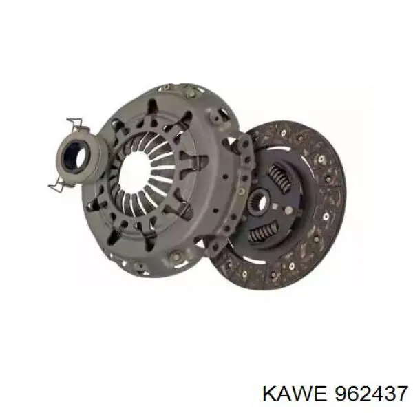 Комплект зчеплення (3 частини) Kawe 962437 ціна, від 68.95 USD