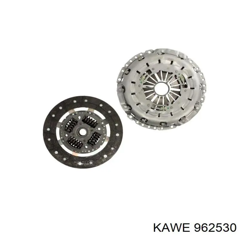 Комплект зчеплення (3 частини) Kawe 962530 ціна, від 245.58 USD