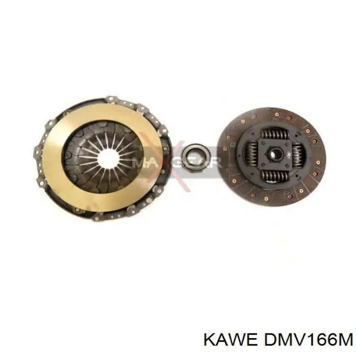 Купити DMV166M Kawe Комплект зчеплення (диск, корзина, підшипник)