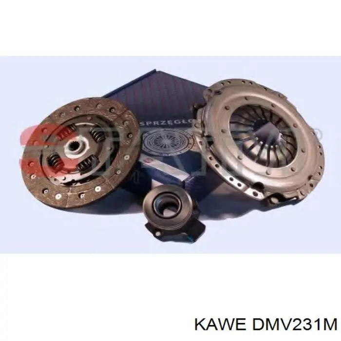Комплект зчеплення (3 частини) Kawe DMV231M ціна, від 359.67 USD