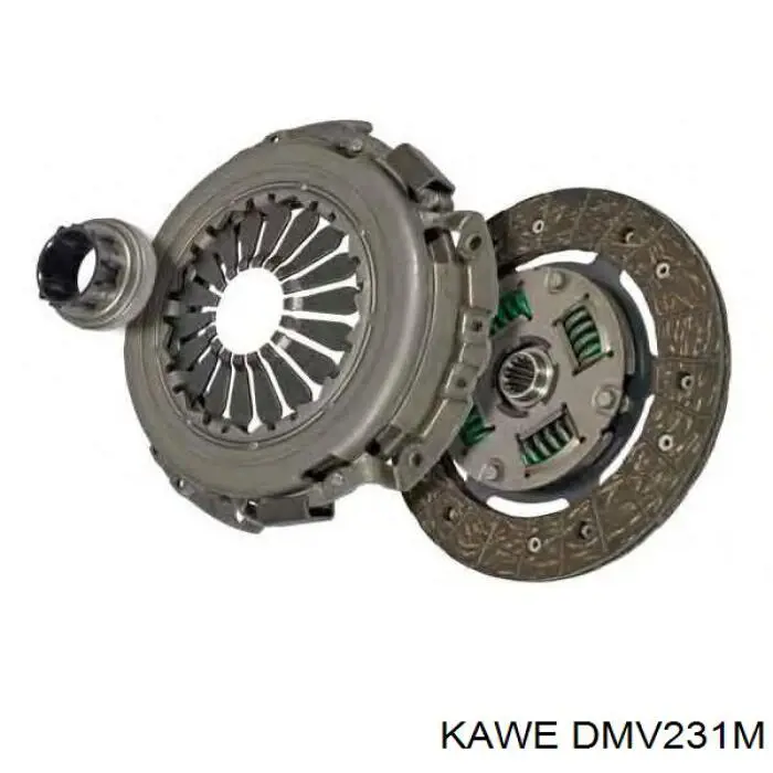 DMV231M Kawe Зчеплення в зборі