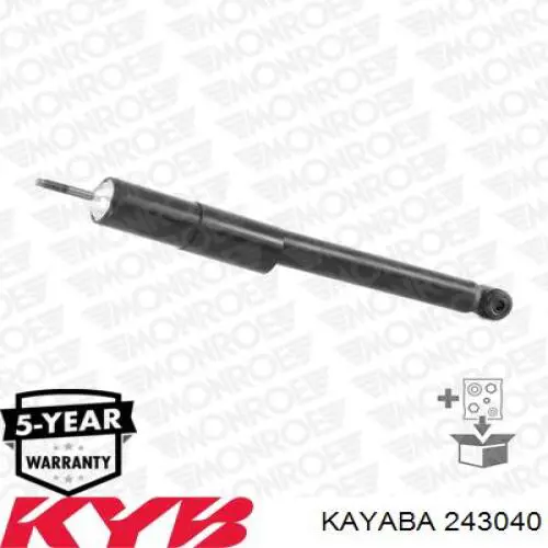 Амортизатор задній Kayaba 243040 ціна, від 23.19 USD