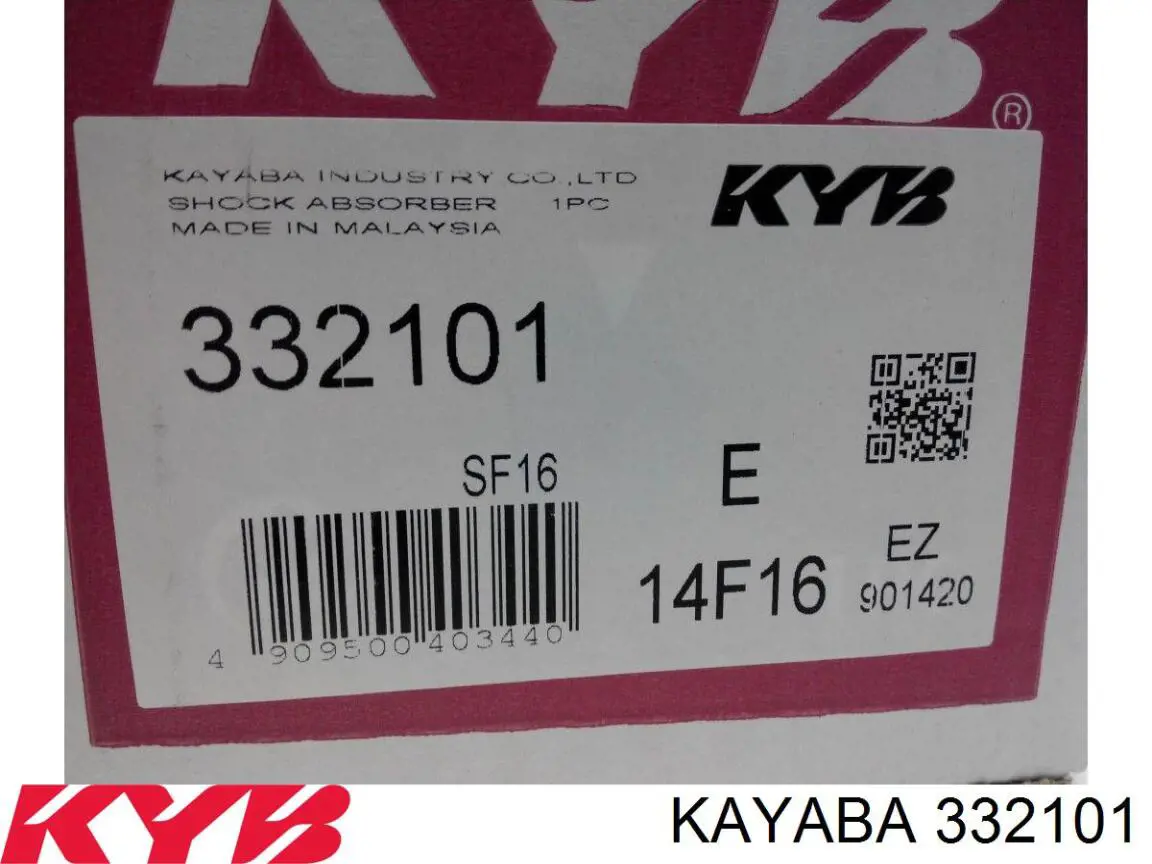 332101 Kayaba Ліва передня стійка