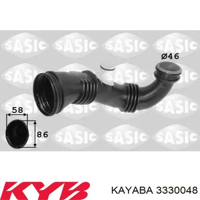Амортизатор передній, правий Kayaba 333617 ціна, від 81.88 USD