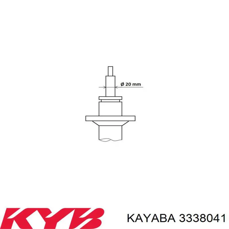 3338041 Kayaba Стійка передня