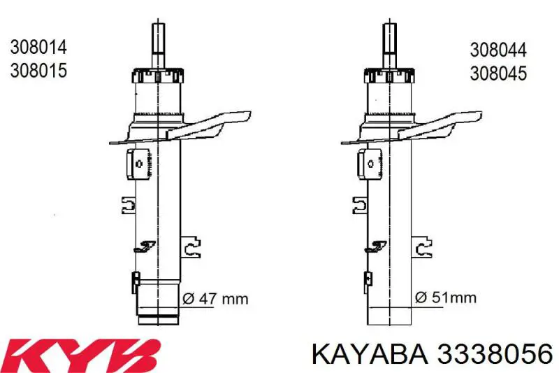 Купити 9820327880 Peugeot/Citroen Амортизатора передній лівий