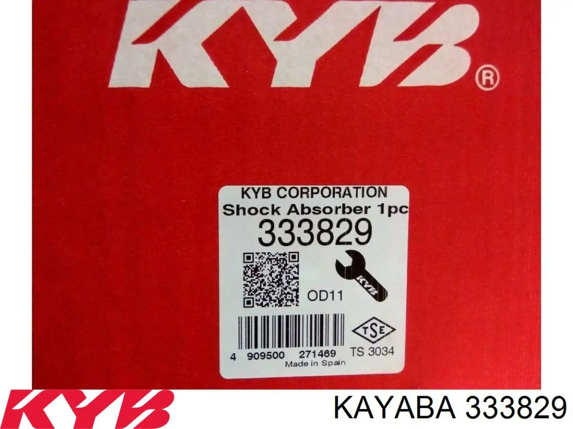 333829 Kayaba амортизатор передній
