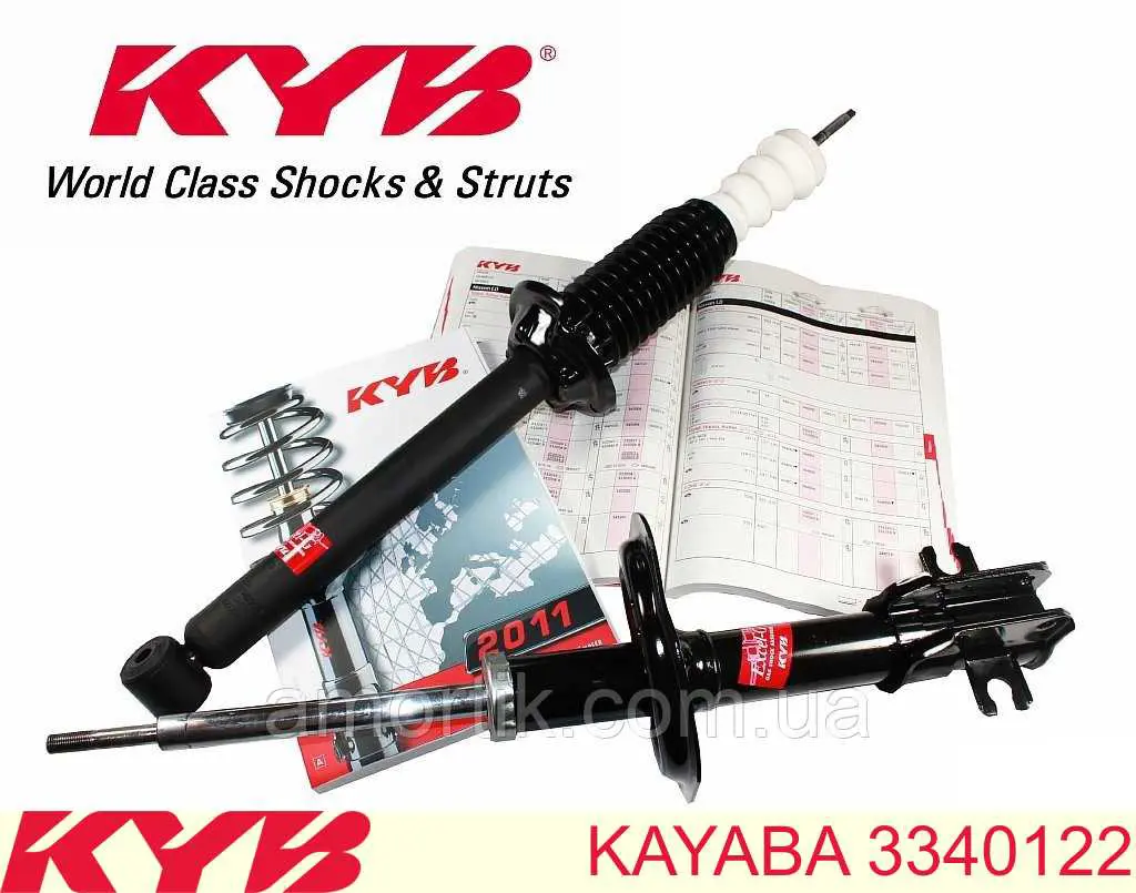 3340122 Kayaba амортизатор передній, лівий