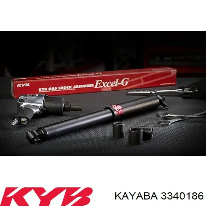 Амортизатор передній, правий 3340186 Kayaba