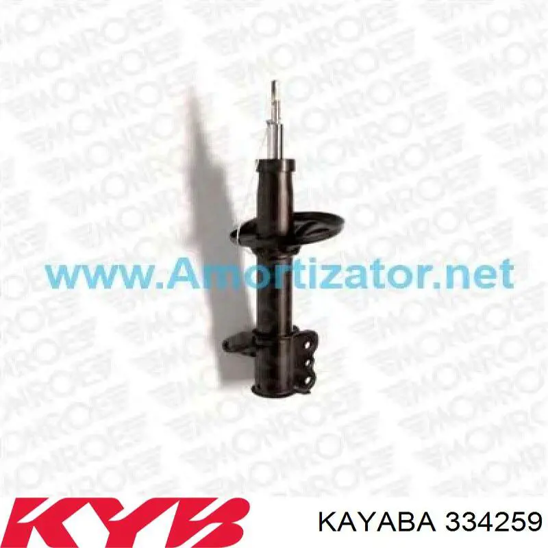 Амортизатор задній, правий Kayaba 334259 ціна, від 78.28 USD