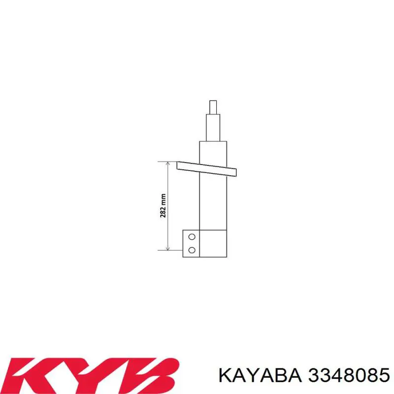 Стойка амортизатора передняя Raiso RS319556 ціна, від 36.72 USD