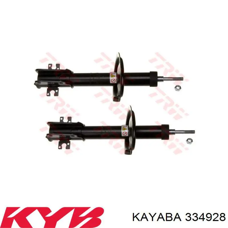 Стойка амортизатора передняя Kayaba 334928 ціна, від 2390.40 UAH
