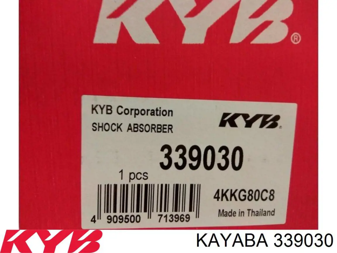 Амортизатор передньої підвіски, лівий Kayaba 339030 ціна, від 63.42 USD