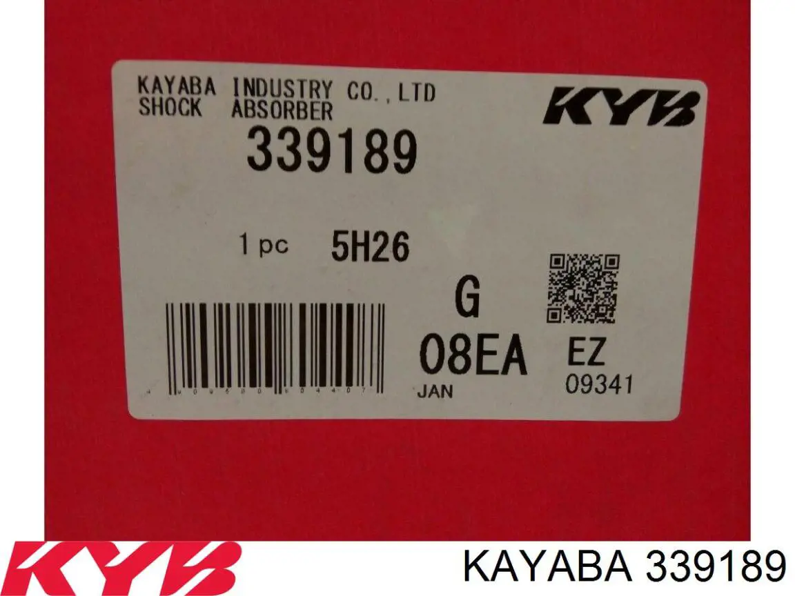 339189 Kayaba Ліва передня стійка