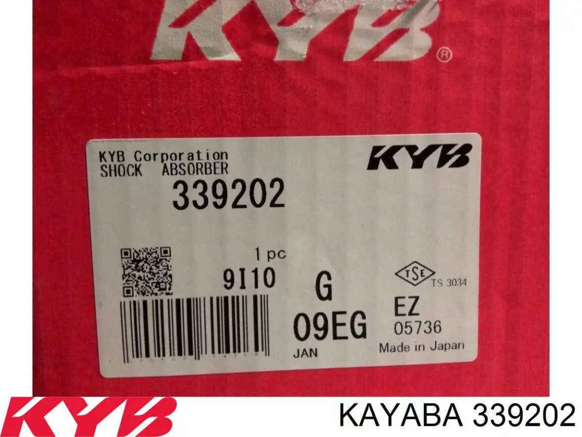 Амортизатор передній, правий RS314619 Raiso