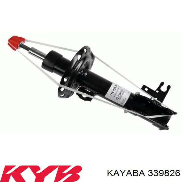 Амортизатор передній, правий RS315837 Raiso