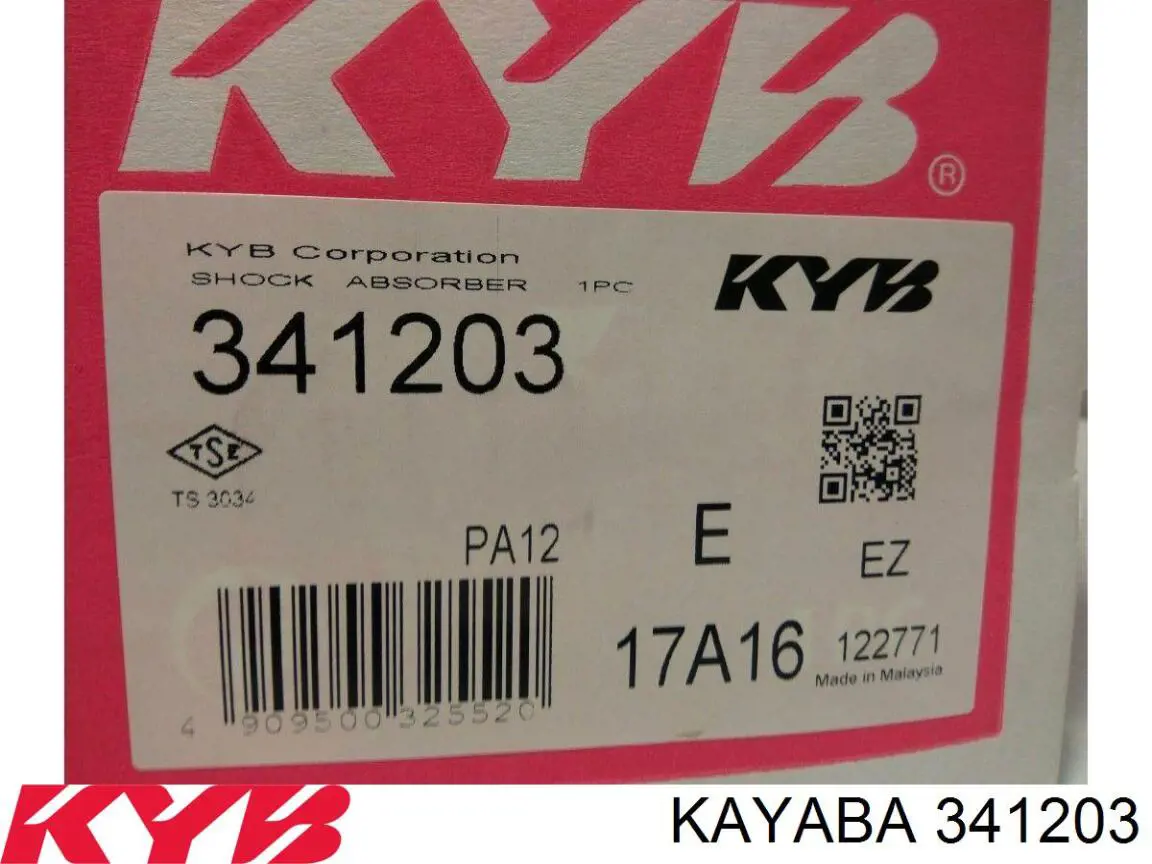 Стойка амортизатора передняя Kayaba 341203 ціна, від 35.16 USD