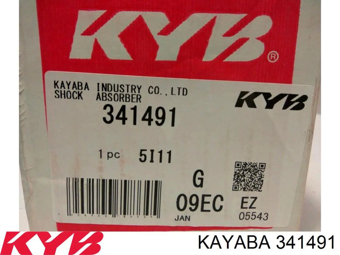Купити 341491 Kayaba Стійка амортизатора задня
