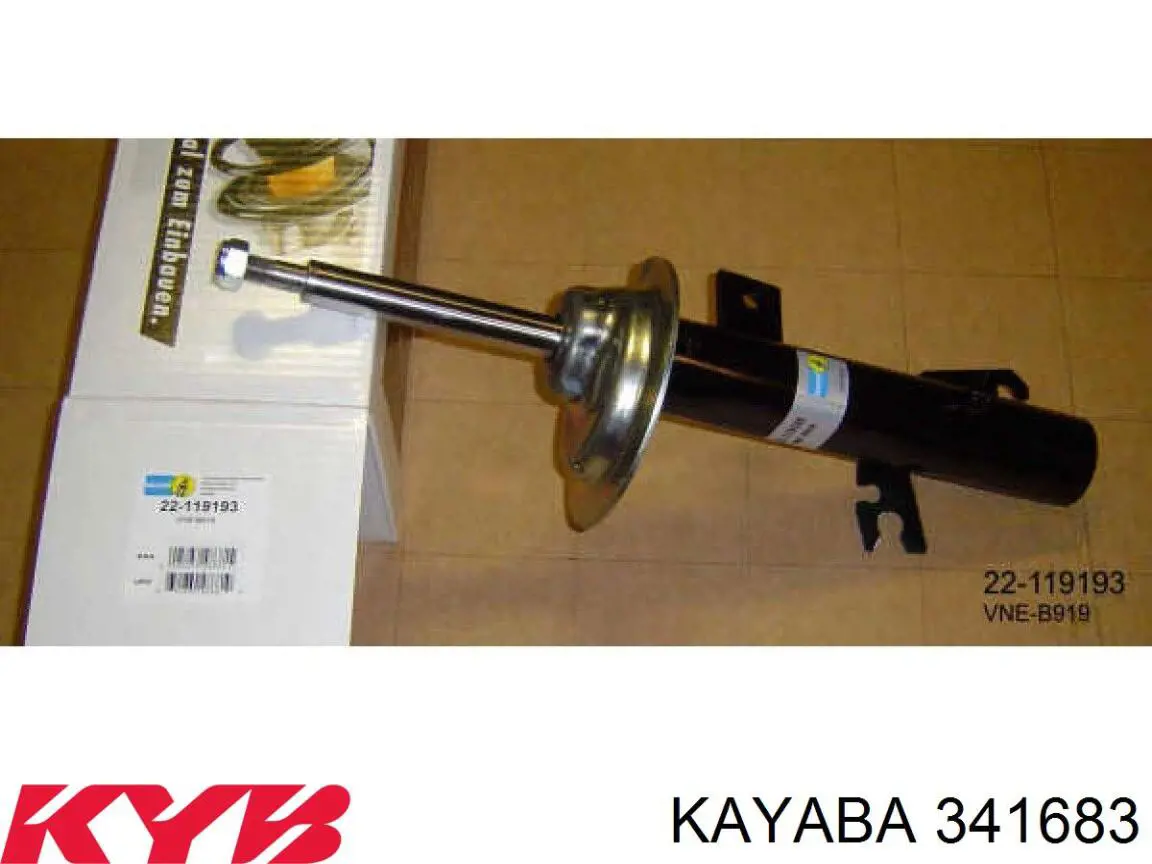 Амортизатор задній, лівий RS313741 Raiso