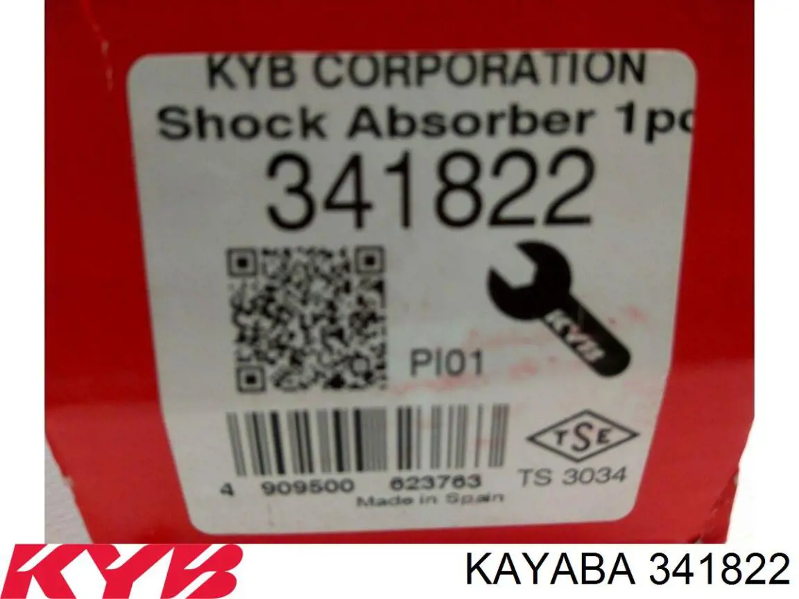 Амортизатор передній 341822 Kayaba