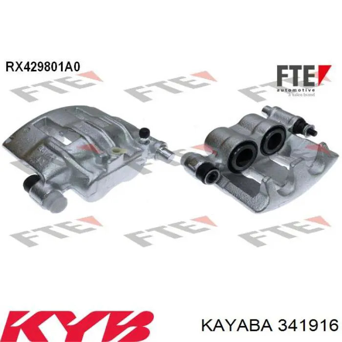 Купити 341916 Kayaba Стійка амортизатора задня